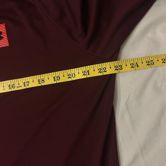 UNDER ARMOUR LIGHTWEIGHT LONG SLEEVE Maroon Men’s L - Picture 9 of 10